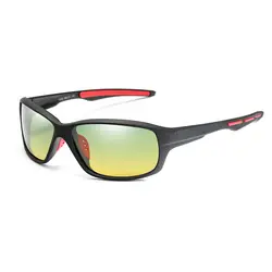 Мужские солнцезащитные очки для вождения поляризованный день Ночное Видение солнцезащитные очки для мужчин Для женщин UV400 мужской Drive очки