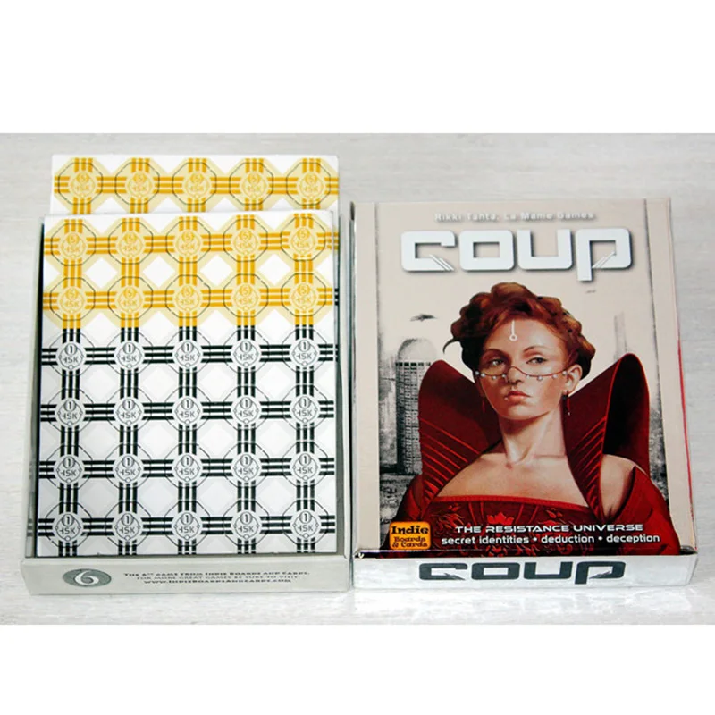 

Coup Board Game Funny Entertainment Game Play with Family/Friends/Party Best Gift for Children