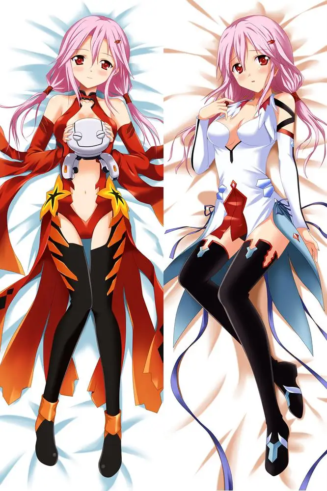 Giruti Kuraun anime Characters sexy girl yuzuriha inori GC pillow cover Guilty Crown body Pillowcase 78109  (1)