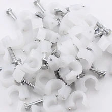 1000 шт/лот SYWV75-5 зажим для ТВ линии U-булавка для линейной карты