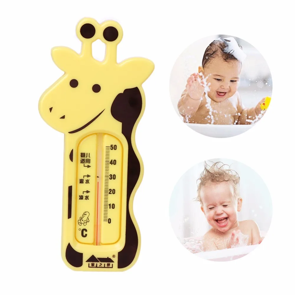Детский термометр для купания, форма жирафа, температура, детский душ