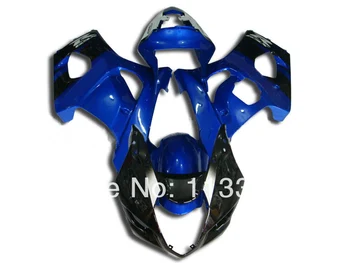 

For SUZUKI GSX-R1000 K3 03 04 GSX R1000 K3 Black Blue G436 GSXR 1000 2003 2004 GSXR1000 Fairing Kit+7#1tb2