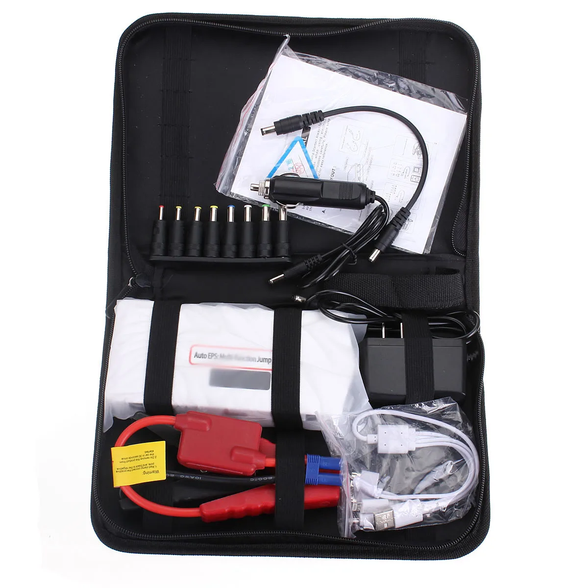 

2015 New 18000mAh Multi-Function Car Jump Starter Mini Portable Emergency Battery Charger Bag Mobile