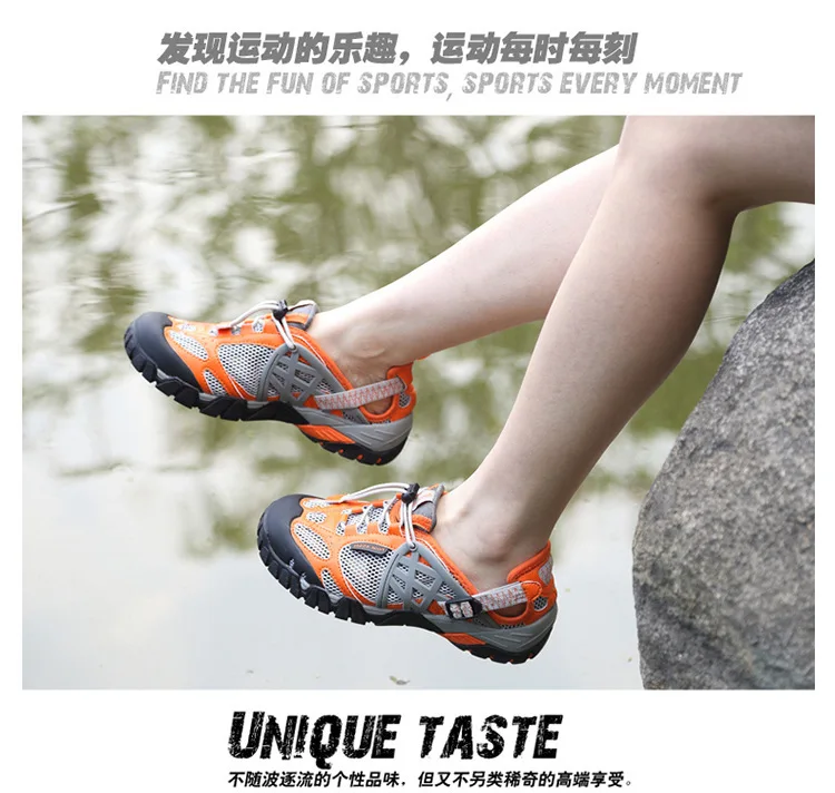 AECKER Для женщин открытые летние ботинки для воды кроссовки для Для женщин быстрый сухой болотных Рыбалка босиком обувь Buty сделать Wody туризма