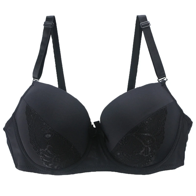 New Sexy Full Cup Push Szie Lingerie Fashion Womens Solid Underwear Adjustment Drag Hook and Eyes Female Casual Ladies Bras bralette top