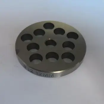 

69mm diameter Central hole 10mm Meat Grinder Parts No.22 Stainless Steel Hole plate 12mm hole