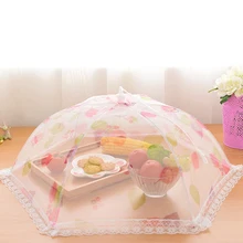 Бытовая еда чехол зонтика для пикника барбекю вечерние анти комары мухи устойчивая защитная сетка для кухни обеденная ужин стол