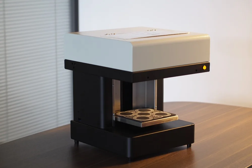 V4.9 cupshow цифровой кофе принтер для 4 чашек печати кекс пищевой принтер съедобные чернила включены