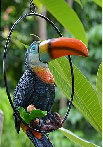 Toucan и parrot креативные предметы домашнего декора красивые птицы|home craft magazine|home theatre