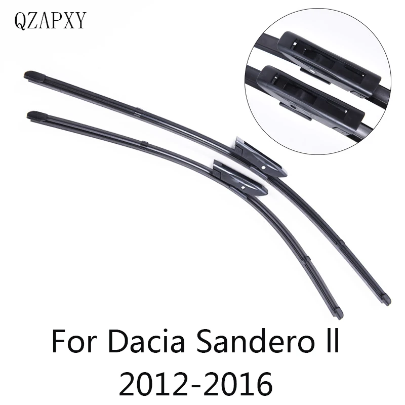 QZAPXY Car Wiper Blades for Dacia Sandero 22"&20"2012 2013 2014 2015