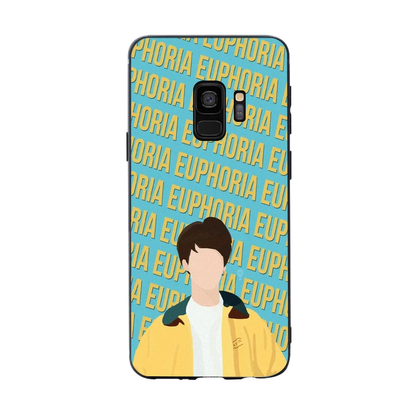 Euphoria Jungkook Ким namjun KPOP Силиконовый чехол для телефона для samsung s5 S6 S7 edge s8 s9 plus TPU Мягкий Bangtan