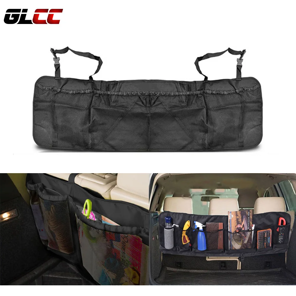 Car Seat Back Tidy Organiser Multi Pocket Auto Travel Storage Bag