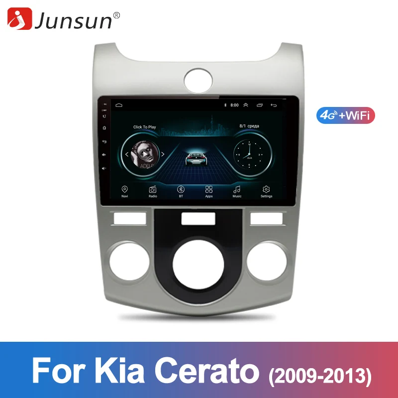 

Junsun V1 2G+32G Android 9.0 DSP For KIA Cerato 2 2009 2010-2013 Car Radio Multimedia Video Player Navigation GPS RDS 2 din dvd