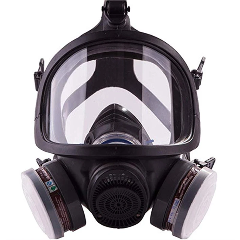 

Full Face Respirator Gas Mask Professional Organic Vapor Respirator for Paint Dust Chemical Formaldehyde Pesticides Protection