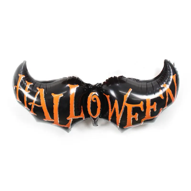 

Hot Sale Large Halloween Big Huge Bat Balloon Halloween Party Balloons Decoration Foil Air Kids Toys Special Halloween Balloons