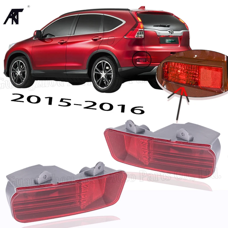 

Rear bumper fog lamp Fog light reflector light For CRV RM1 RM2 RM3 RM4 2015 2016 Stop Brake Light 34500-TFC-H01
