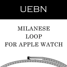 Milanese Loop Band for Apple watch 42mm 38mm Link Bracelet Strap Magnetic adjustable buckle with adapter for iwatch Series 3  2