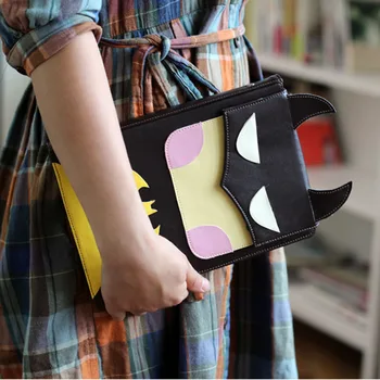 

Creative Notebook Diary Notepad Cartoon Super hero PU Leather Note Book Replaceable Stationery Gift Traveler Journal BJB28