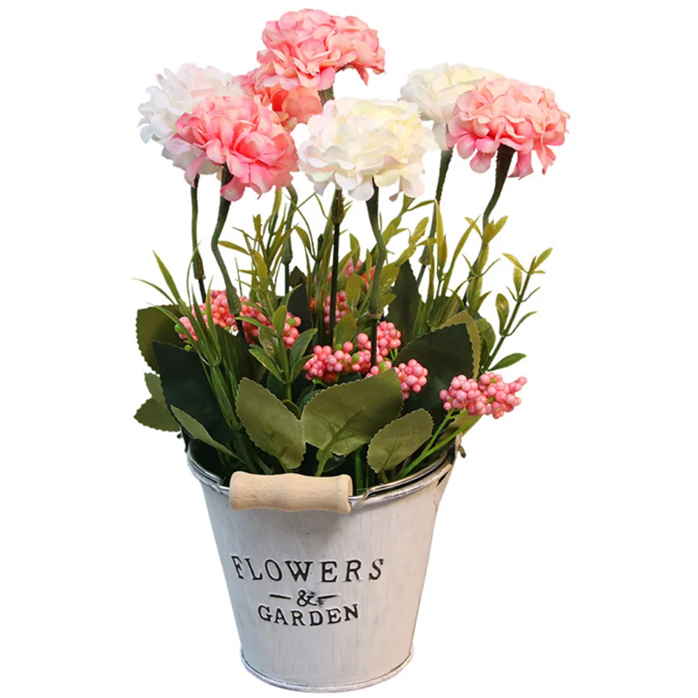 Абсолютно стиль Искусственный шелк розы Пион розовые цветы Свадебный букет Декор для дома