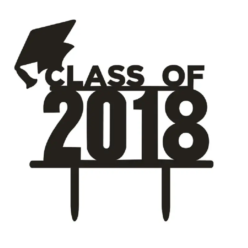 scholarship class 2019 8th 2018 of 2018 Toppers Acrylic Graduation Cake Class Cake