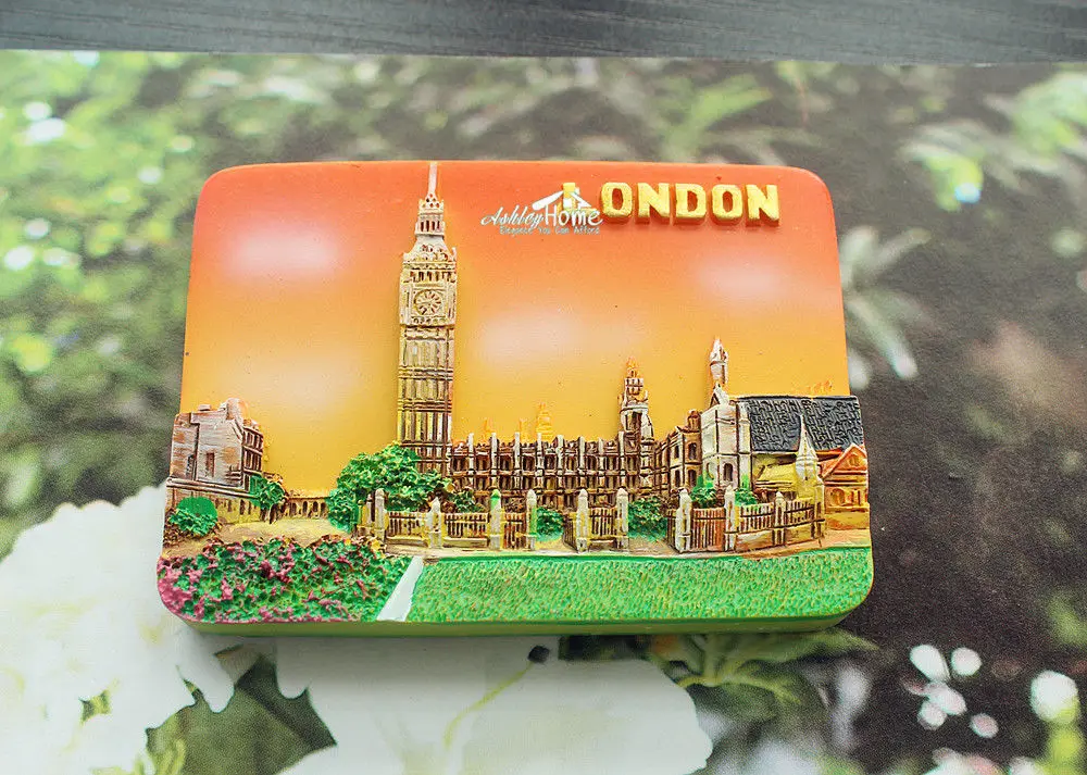 London Big Ben 7 cm Fridge Metall Magnet Souvenir,Großbritannien