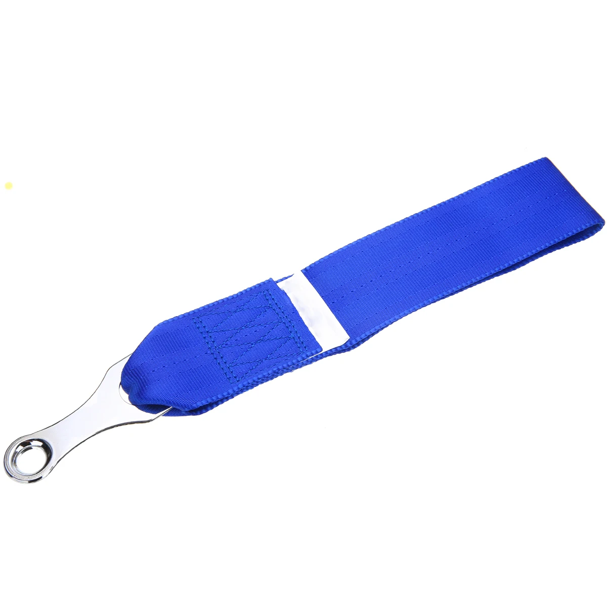 Mayitr Universal Blue Car Nylon Towing Strap with Metal Bracket Vehicle