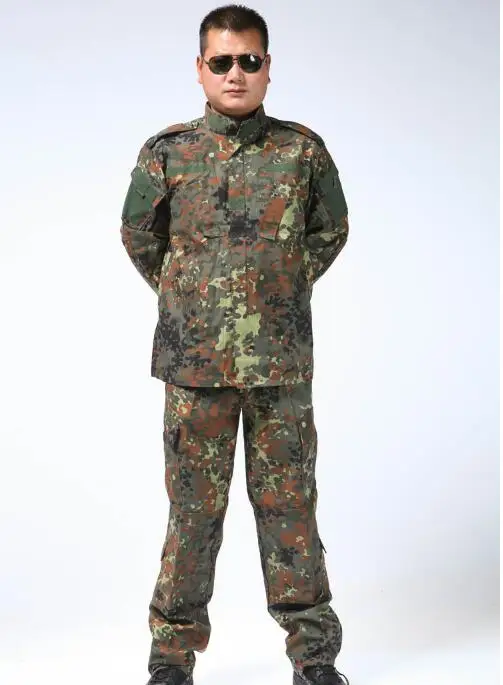 Немецкая военная форма камуфляж лесная местность армии Flecktarn|army uniform|woodland armygerman