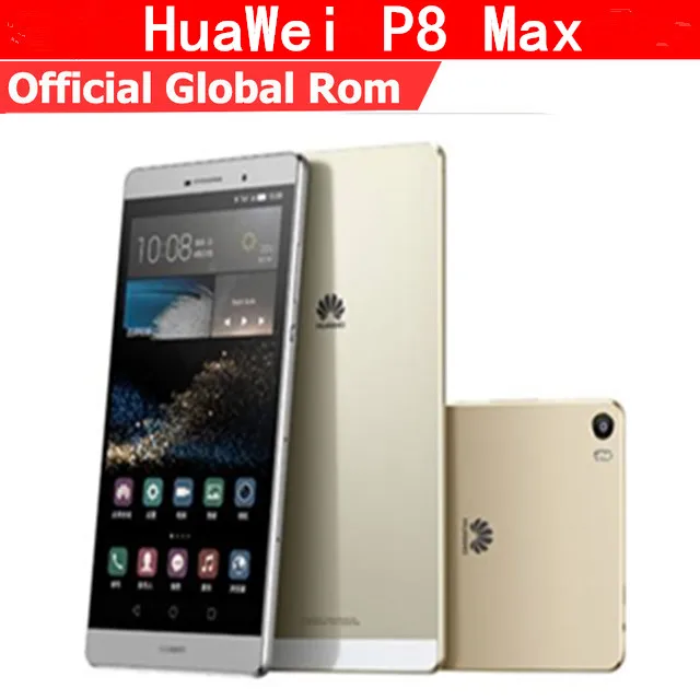 

Original HuaWei P8 Max 4G FDD LTE Mobile Phone Kirin 935 Android 5.0 6.8 Inch IPS 1920X1080 3GB RAM 64GB ROM 13.0MP