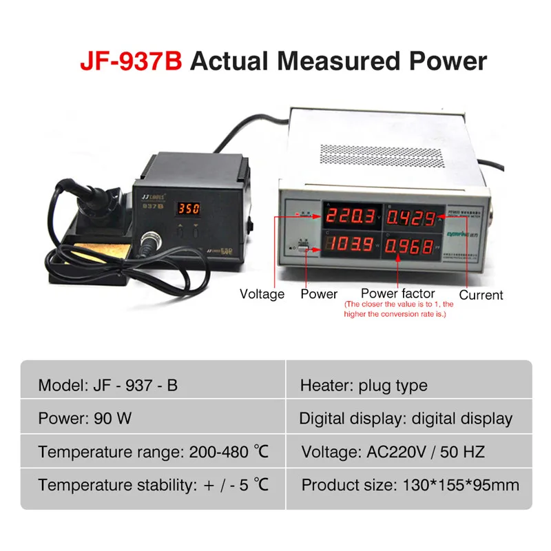 Digital Soldering Station Electronic Welding Iron Ceramic Quick Heating Rework Station Pluggable Temperature Control Tools hakko (3)