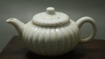 

Fine Chinese old White porcelain Kungfu tea pots Mouth Pot Collectible porcelain