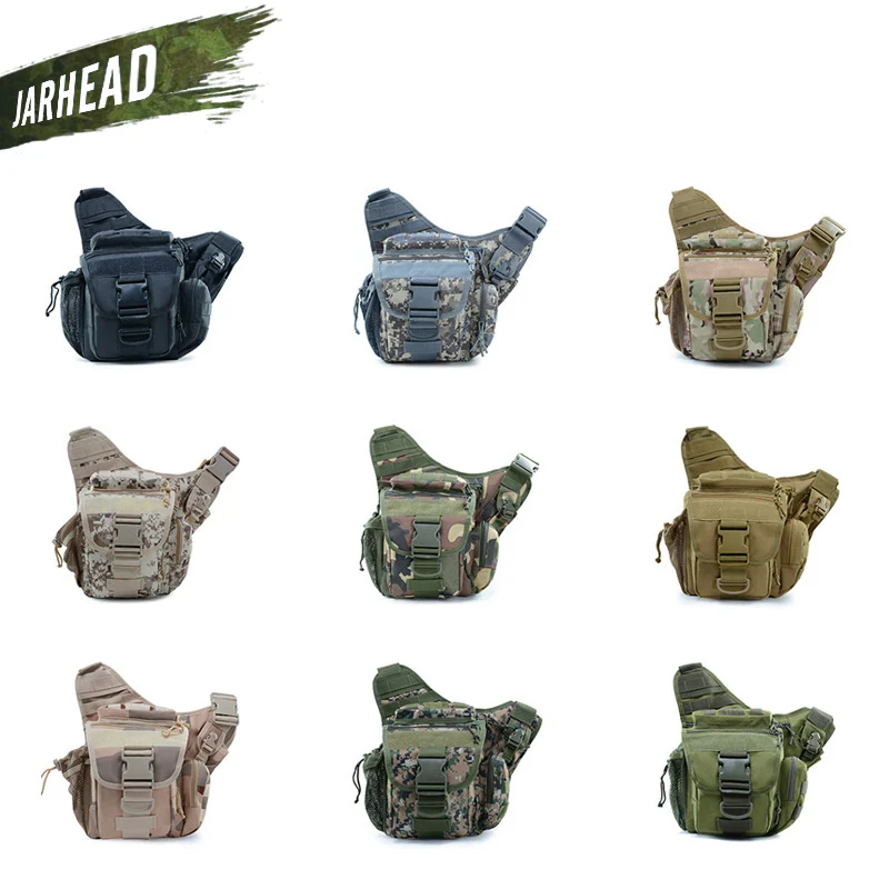  Military Tactical Shoulder Bag 900D Oxford Men Women Outdoor Camera Bag Waist Pack for Climbing Cam