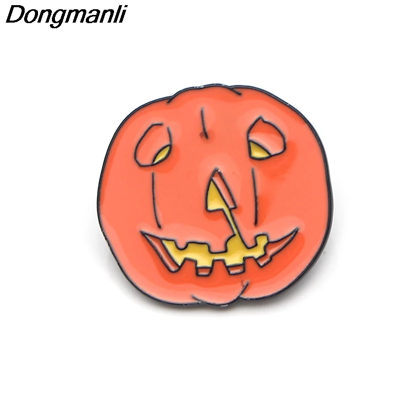 P3650 Dongmanli Хэллоуин Майкл Майерс Модные металлические эмалевые булавки и броши для