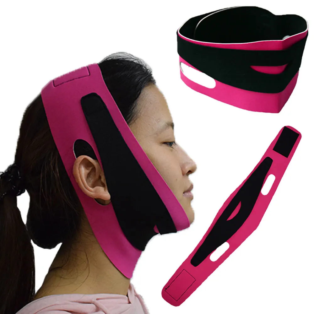 

Small V face Mask Type Physical Micro-Shaping Auxiliary Tight Lifting Double Chin Correcting The Face Night Sleep Thin Face Belt