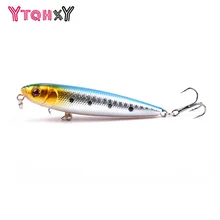 1Pcs 9g 8cm Fishing lure Topwater Floating Pencil Lure Hooks iscas artificiais para pesca Crankbait fishing
