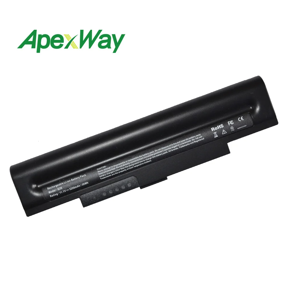 Аккумулятор для ноутбука 4400 мАч Samsung AA PB5NC6B q35 6c NP Q35 Pro Series XIH 2300 Q45 WEV 7100|Аккумуляторы