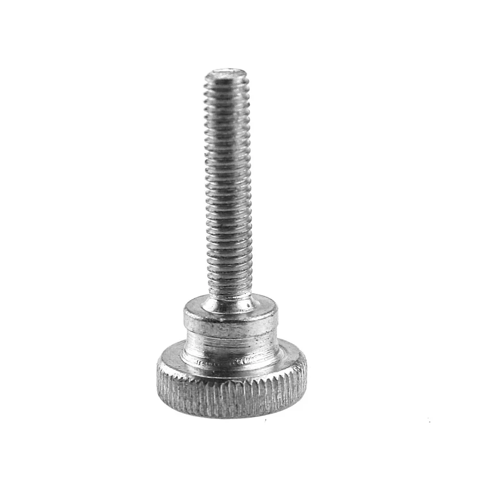 M3x14mm Stainless Steel Hand Screw Flat high Head Knurled Thumb Bolts