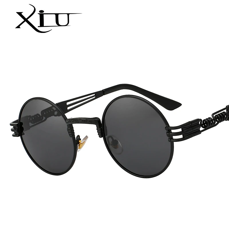 

XIU Metal Polarized Sunglasses Men Women Brand Designer Glasses Mirror Sun Glasses Fashion Gafas Oculos De Sol UV400 Classic