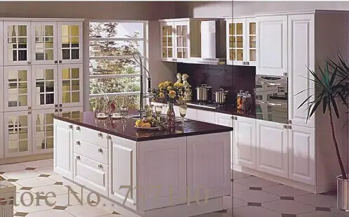 European Lacquer Kitchen Cabinet Foshan Furniture Factory High