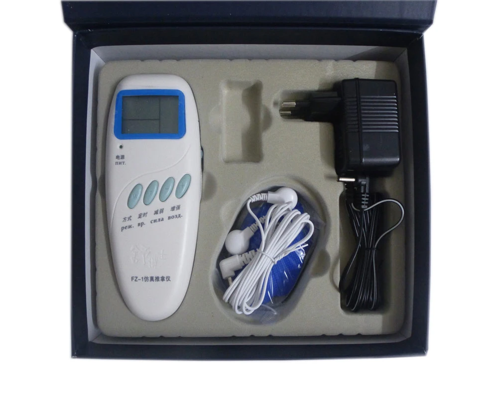 

Acupuncture electrical massage device FZ-1 Lcd cervical spine shuboshi directly via factory English manual and Russian langauge