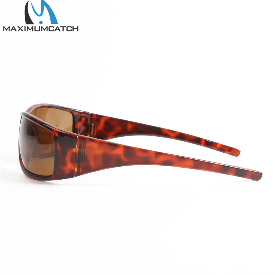 Pesca com Mosca Óculos de Sol Óculos de Pesca Maximumcatch Tartaruga Quadro Polarizados Cinza - Amarelo Marrom 7 Cheap Óculos de pesca