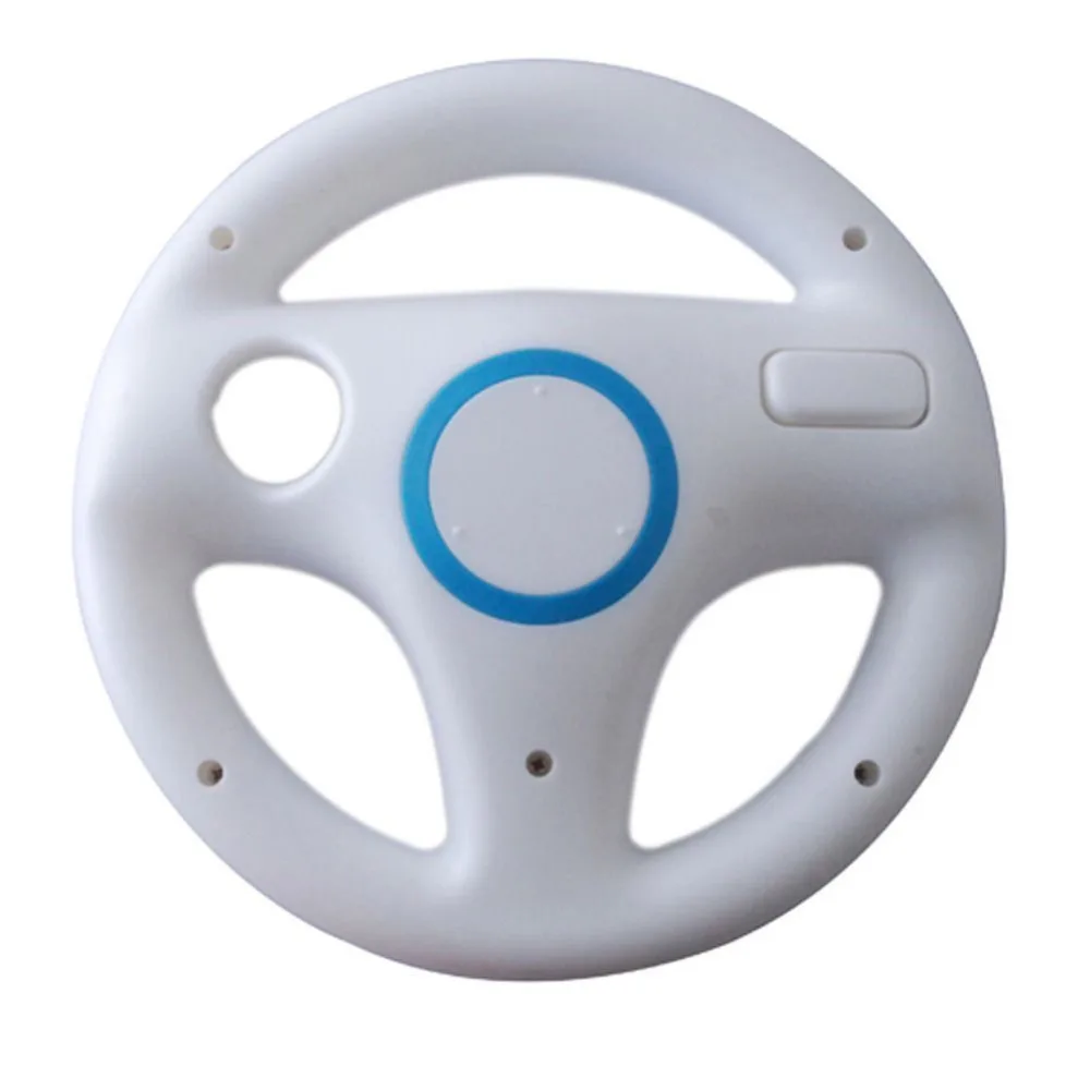 

New Style Plastic Mulit-colors MarioKart Racing Wheel Games Steering Wheel for Wii Remote Game Controller Console