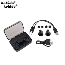 Kebidu Bluetooth V 4,1 наушники настоящие наушники Близнецы 2 в 1 Беспроводная стереогарнитура стерео беспроводные наушники для iphone 8