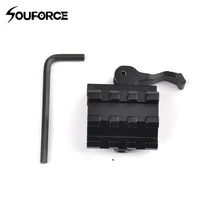 Алюминиевый сплав 20 мм быстроразъемное крепление для рельса Пикатинни для быстрого отсоединения для охотничьих прицелов аксессуары