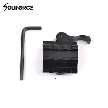 

Aluminum Alloy 20 mm Quick Release for Rail Picatinny Riser Mount Quick Detach for Hunting Scopes Accessories