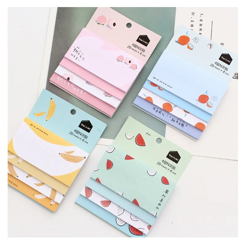 Fruit Shape Memo Note Pads office Paper Products F05
