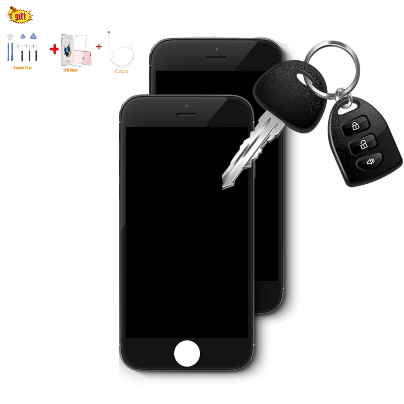 [Бесплатный подарок] черный и белый цвет ЖК дисплей для iPhone 6 s 8 7 Дисплей сенсорный