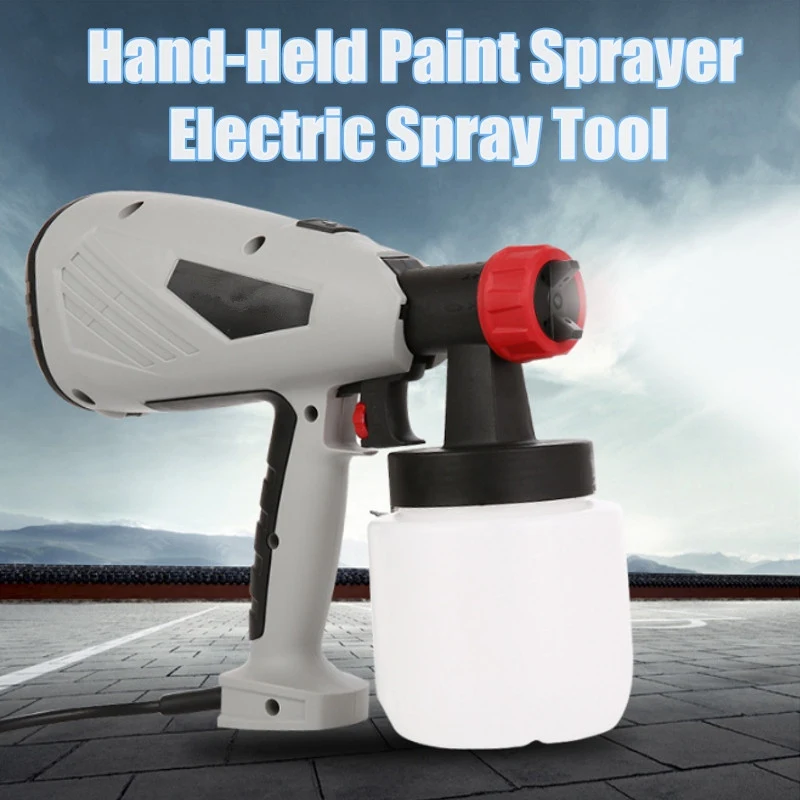 

Excellent Quality DIY Home Electric Spray Guns Paint Spray Guns 220V 400W 700ml Automatic Spray Tool EU Plug For DIY Home Decor