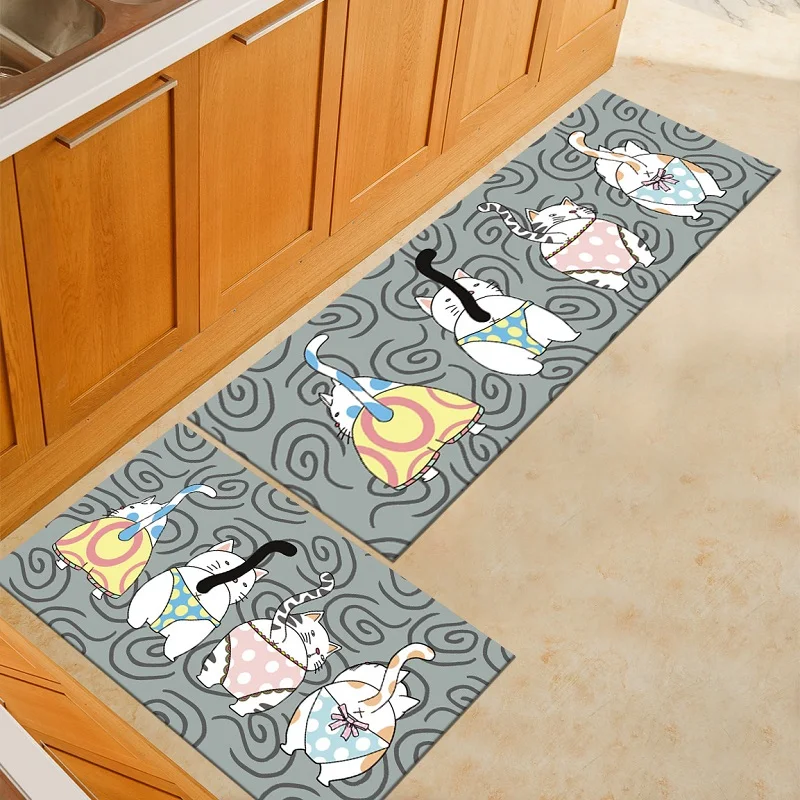 Flamingo Cat Kitchen Mat Animal Printed Kitchen Mats Cooking Rugs Kitchen Floor Mat Balcony Bathroom Carpet Entrance Door Mats Flamingo Cat Kitchen Mat Animal Printed Kitchen Mats Cooking Rugs Kitchen Floor Mat Balcony Bathroom Carpet Entrance Door Mats