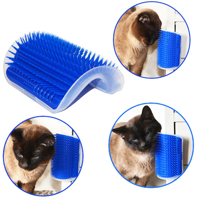 Buy Cat Wall Brush Self Hair Removal Brush Comb for