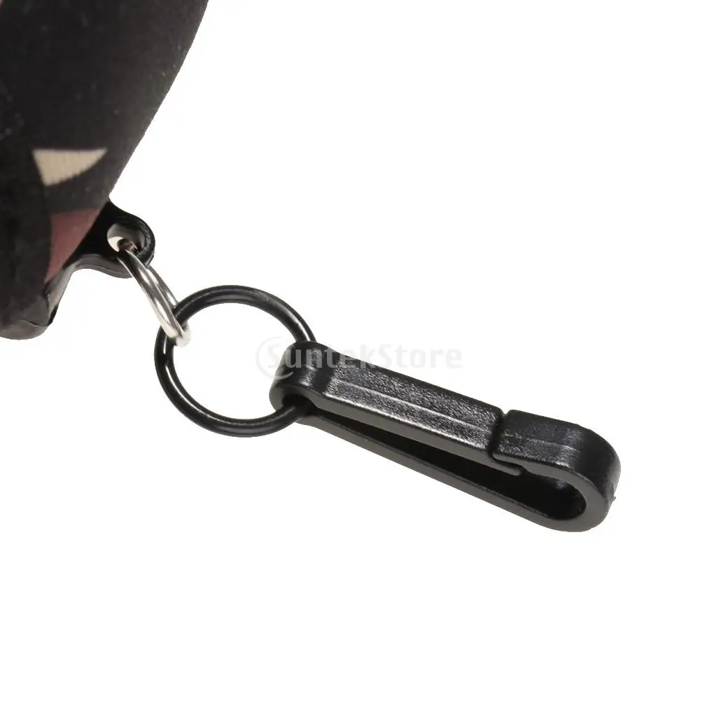 Neoprene Mini Golf Ball Bag Golf Tees Holder Storage Case Carry Pouch with Waist Belt Clip for Training Practice - Choose Color